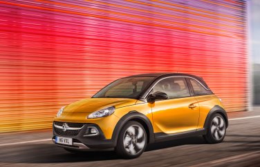 Vauxhall Adam Rocks (2014) Car Art Poster Print on 10 mil Archival Satin Paper 36" x 24"