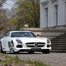 Mercedes-Benz SGA Aerodynamics SLS AMG (2014) Car Art Print on 10 mil Archival Satin Paper 17"x11"