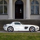 Mercedes-Benz SGA Aerodynamics SLS AMG (2014) Car Art Print on 10 mil Archival Satin Paper 17"x11"