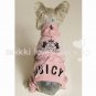 PINK Pet Dog Clothing Clothes Apparel (XS,S,M)