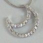 Sterling silver moon #336
