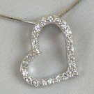 Sterling silver heart #335