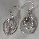 Sterling silver multi rings #321 earrings