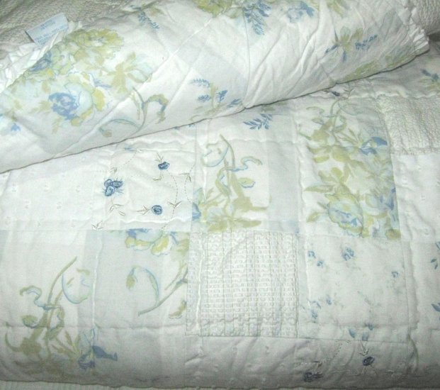 Simply Shabby Chic Blue Patchwork King 104 X 92 Quilt Rachel Ashwell Target