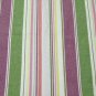 Kohl's Sonoma SPRING STRIPE Multicolor Pink Green Fabric Shower Curtain