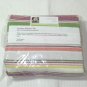Kohl's Sonoma SPRING STRIPE Multicolor Pink Green Fabric Shower Curtain