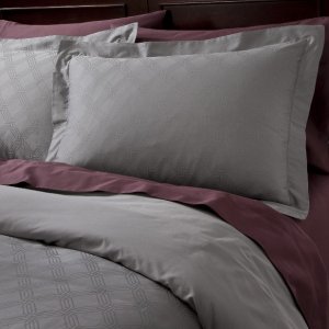 Fieldcrest Luxury Icon King 4 Pc Duvet Comforter Cover Set