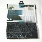 Target Home PARTY TIME Black White Fabric Shower Curtain
