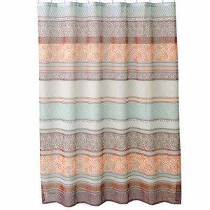 Kohl's MEDURI Paisley Bohemian Style Fabric Shower Curtain by Home ...