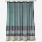 Nate Berkus DIP-DYED Aegean Sea Blue Fabric Shower Curtain Target