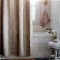 Threshold TAN OGEE Fabric Shower Curtain Target tan beige brown