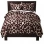 Nate Berkus LAUREL LEAF King Duvet Cover 3 pc Brown Target