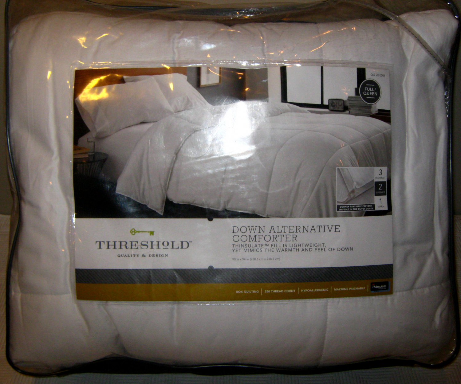 Threshold DOWN ALTERNATIVE COMFORTER Thinsulate Full Queen Target