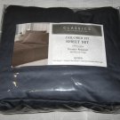Charter Club Queen TAILORED FIT 400 thread count Sheet Set Blue