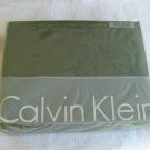Calvin Klein Queen EDGE STITCH AZORES 450 thread count Sheet Set Green