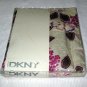 DKNY PLAY Brown Pink REVERSIBLE Floral Fabric Shower Curtain Target
