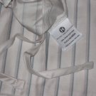 Macy's Hotel Collection BLUE GRAY WAVY STRIPE Full Queen Duvet Cover Macys