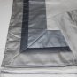 Macy's Hotel Collection MODERN FRAME Gray Colorblock 2 Standard Shams