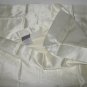 Charter Club 2 SOLID EURO SHAMS Ivory Shirred IV One pair Macys