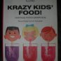 Krazy Kids Food Vintage Food Graphics SC book FREE US SHIPPING