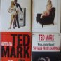 Lot 4 Ted Mark Paperbacks Adult Spy Novels FREE US SHIPPING