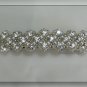 Vintage French Crystal, Silver & White Pearl Bridal Barrette ~ Mi Amore