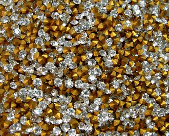 Vintage Swarovski 7ss/16pp/2.3mm Pointed Back Crystal Chaton ...