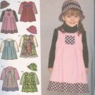 4056 Simplicity Sewing Pattern Infants & Toddlers Knit Top Jumper With Matching Hat  Sz 1/2-4