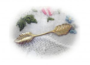 One Dozen Brass Leaf Charms