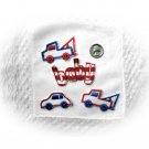 Sampler of Toddler/Baby Boys Embroidered Appliques. Baby,Trucks,Car (2)