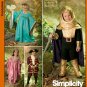 Simplicity 4944 Kids Medieval Princess / Fairy Dress PATTERN Knight Costume SZ 3-8