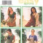 Simplicity 9333 Design Your Own Apron Pattern, Six Styles, Sz. Small-Large