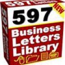 597 Business letters for you to edit and use