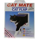 Cat Mate Electromagnetic Cat Door in White