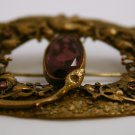 Large Art Nouvean Sash Pin