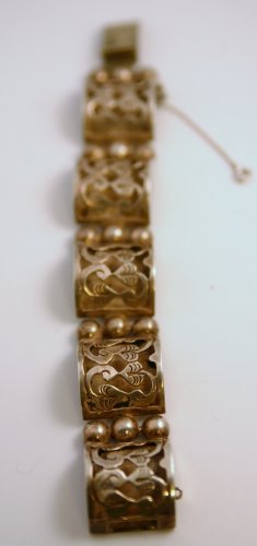 Sterling Silver Taxco Braclet