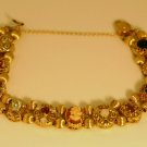Vintage 10 Kt. Gold Slide Bracelet