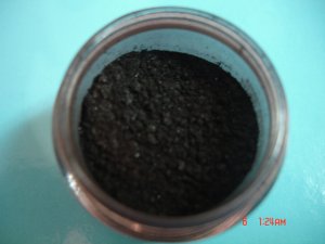 MAC DARK SOUL PIGMENT- SAMPLE WITH SIFTER