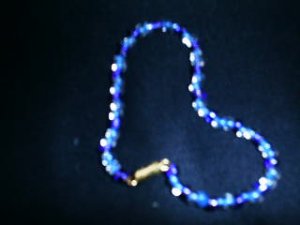 1 dozen assorted 8" glass beaded anklets