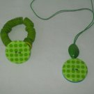 Reversable Necklace And Bracelet Set