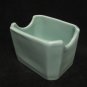 Coors Pottery Gravy Bowl Sugar Creamer Retro Art Pottery Green 2 Piece Mint