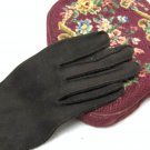 Brown Gloves Vintage Retro Chic Women Winter Fashion Accessory