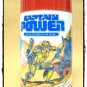 Aladin Thermos Captain Power 1987 Soldiers Of The Future Original Packaging