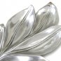 Cast Aluminum Serving Tray Leaf Dish Vintage Retro 50's Bruce Fox