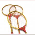 Red Hawk Vintage Badminton Racquets Classic Old School Racket