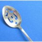Slotted Pierced Serving Spoon Rogers Vintage Stainless Steel Retro Kitchenware