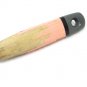 Vintage Primitive Kitchenware Wood Handle Spreader Slicer Spatula Pink Coral Black Stainless USA