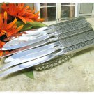 Isabella Stainless Steel Steak Knives Oneida Betty Crocker Set 7 Serrated Retro Flower