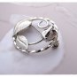 Sterling Silver Brooch Earrings Vintage Celart Rose Bud Wreath Retro Mod Jewelry Set