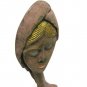 Roger Francois Wood Sculpture Figure Haitian Woman Modern Art Ethic Vintage Modern Home Decor